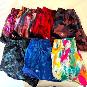 lululemon hottie hot shorts size 4